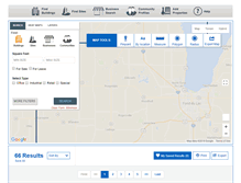 Tablet Screenshot of fonddulac.zoomprospector.com